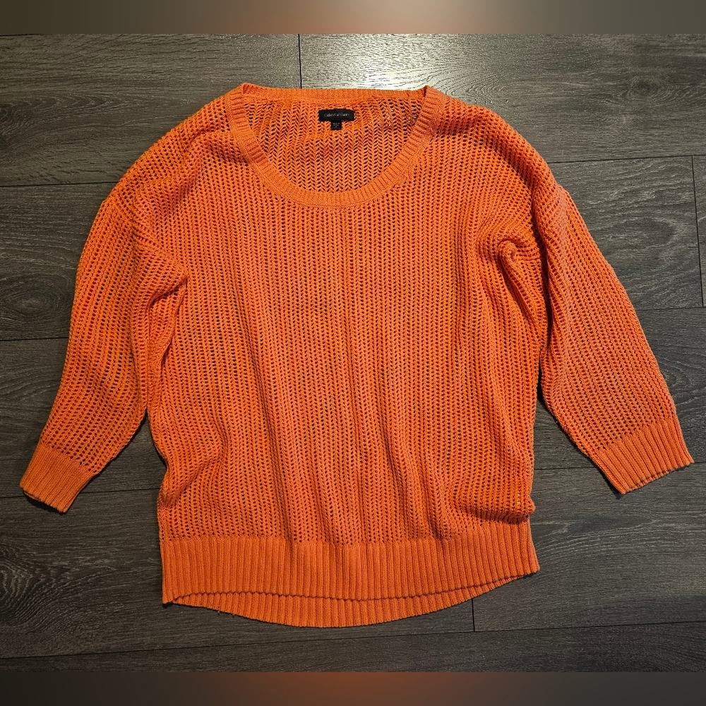 CK Open Stitch Knit Sweater